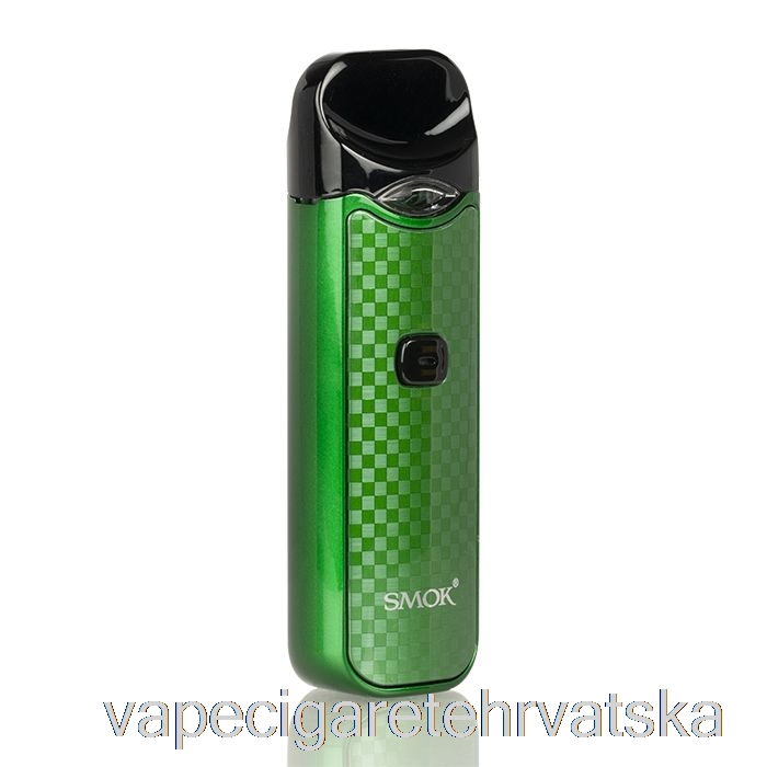 Vape Hrvatska Smok Nord 15w Pod Kit Green Carbon Fiber